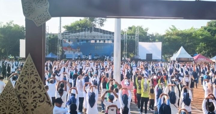 Polres Boyolali Kawal Kopdar Akbar Anniversary ke-12 SCCI Solo Raya di Indrokilo