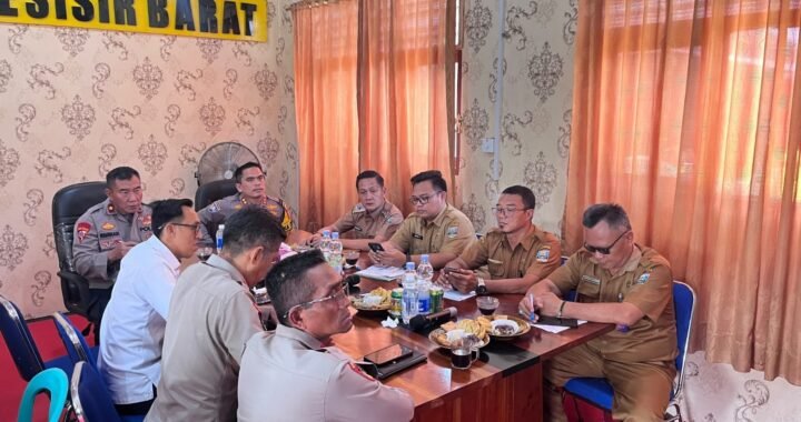 Kapolres Pesisir Barat Gelar Coffee Morning Bersama BPBD Basarnas Bahas Penanganan Karhutla